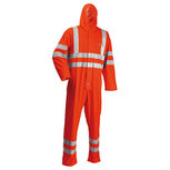 Lyngsoe L%57 regenoverall 20472 + RWS  fl-oranje