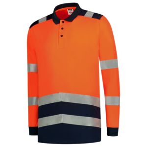 Tricorp Poloshirt High Vis Bicolor Lange Mouw