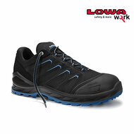 5432 LOWA  LARROX WORK GTX BLACK-BLUE LO S3 CI