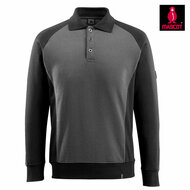 Mascot 50610-962 Polosweatshirt  1809 donkerantraciet-zwatr