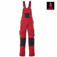 Mascot 12169-442  Augsburg Tuinoverall rood-zwart