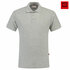 201005  Poloshirt Fitted  grijs mellee