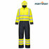 Portwest S485  HI-Vis gevoerde Overall navy-geel