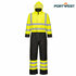 Portwest S485  HI-Vis gevoerde Overall zwart-geel