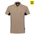 Tricorp 202002 Polo borstzak  khaki-zwart