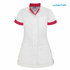 de Berkel Livia Zorgjas wit-fuchsia